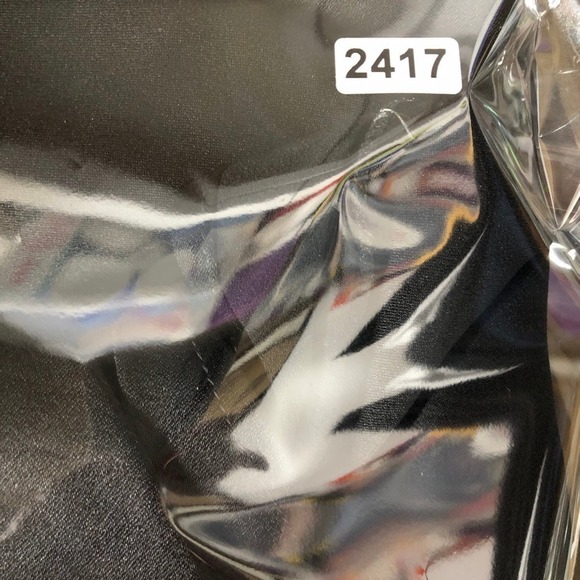 Galvan London Tunic Top Satin Long Sleeve Cold Shoulder Tie Back Black Size 2 - Picture 15 of 15